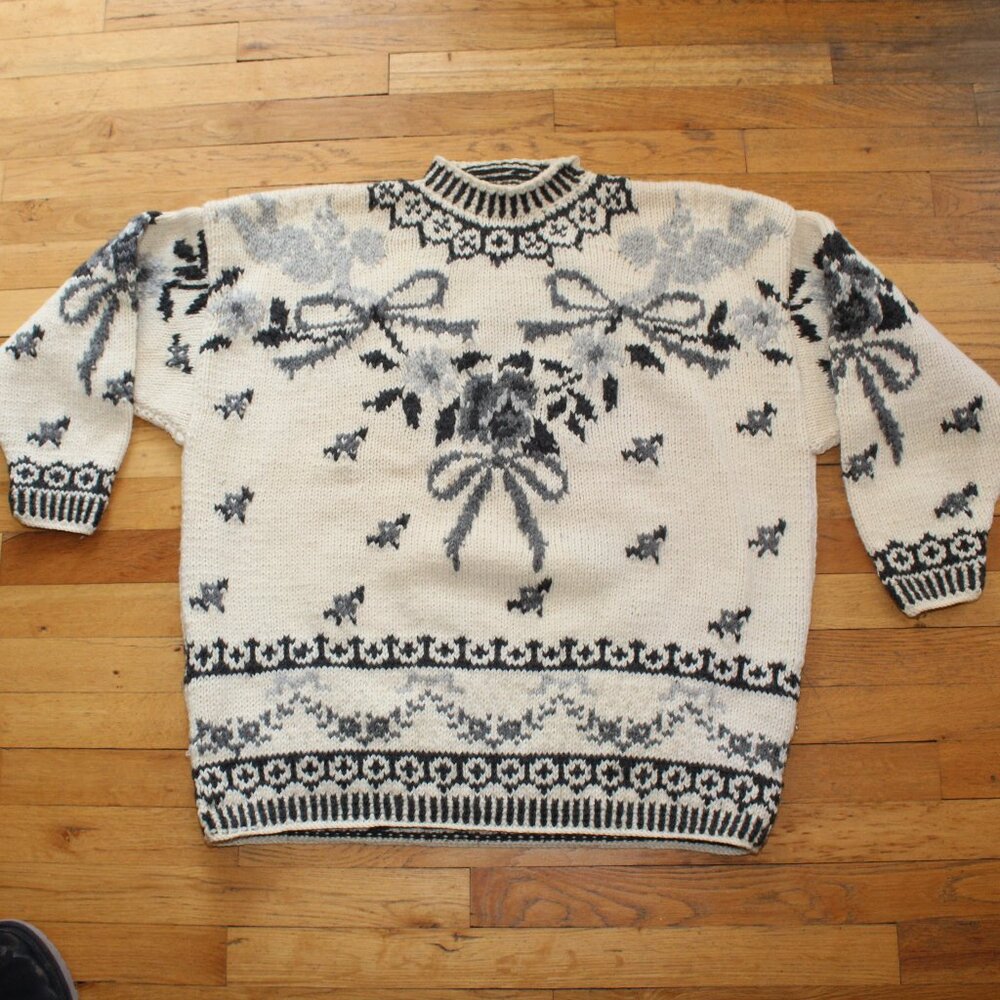 Vintage Joseph Tricot 100% Wool Sweater made in England